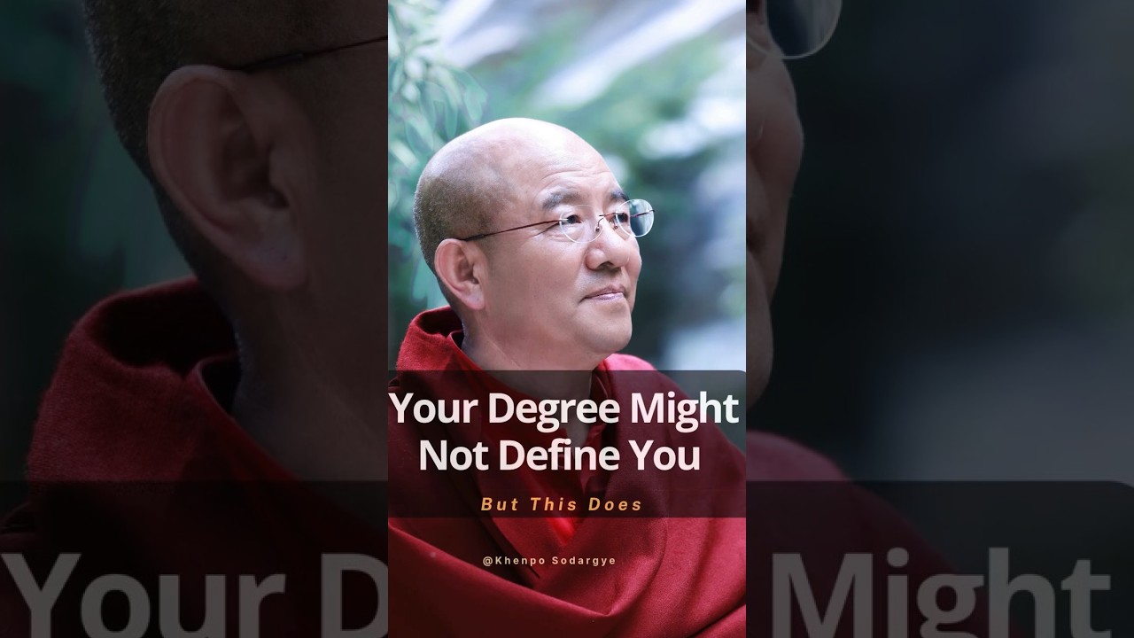 You Worked So Hard — And Still Didn't Get What You Wanted （Khenpo Sodargye）