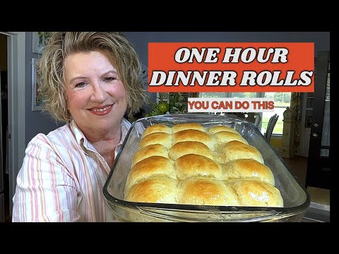 No Secret Ingredient for Fluffiest 1-Hour Dinner Rolls!