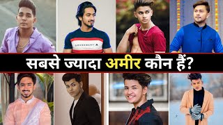 Who is the top 10 Richest Boy Instagram Influencers ? | Riyaz Aly, Mr.Faisu Monthly Income ? - MONTHLY