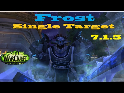 7.1.5 Best Frost DK Raid Spec - Single Target Spec Discussion - Why Hazzed Uses a Different Spec