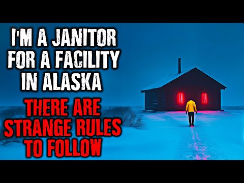 I'm a Janitor for a SECRET FACILITY in Alaska...There are STRANGE RULES to follow !