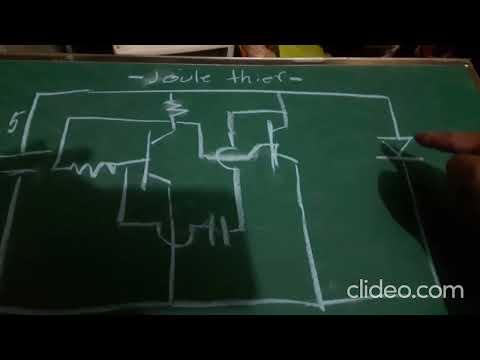 Joule thief (simplest yet: no coil, very week)