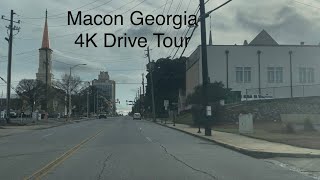 Macon Georgia 4K Drive Tour 