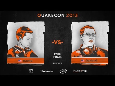 QuakeCon 2013: (WB) FINAL - rapha vs. DaHanG + Interview with rapha