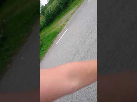 Cykling genom Österstad I Östergötland