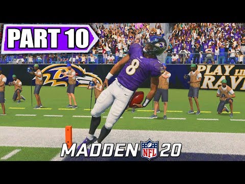 Lamar Jackson Madden 20 Career Mode Ep 10 - NEW RECORD MOST RUSHING YARDS IN A GAME!