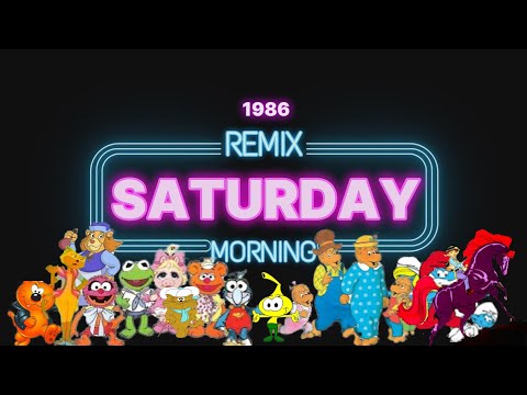 Saturday Morning Remix with commercials and bumpers | 1986