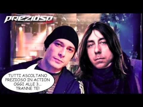 Prezioso in Action su m2o con Raffaella Carrà - Casini - Fabri Fibra - Totti