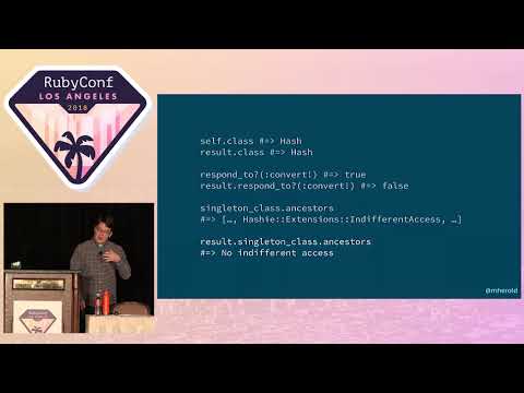 RubyConf 2018 - Let's subclass Hash - what's the worst that could happen? by Michael Herold