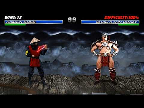 Mortal Kombat SE Mod Fustini Definitive 2024 - RAIDEN BOSS Gameplay Playthrough