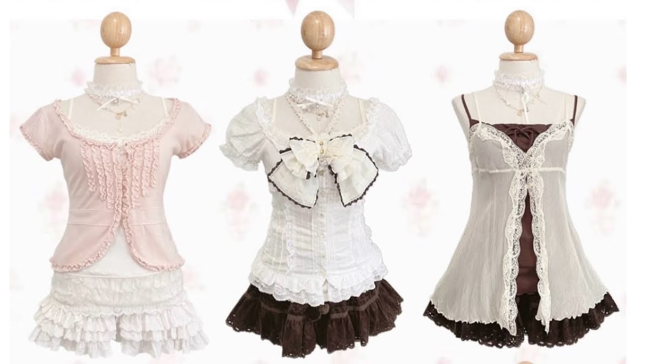 ೀ 🍨 manifest 𝓭esired closet ˚.🎀༘⋆ : clothes, shoes & accessories ִֶָ. ..𓂃 ࣪ ִֶָ🪽་༘࿐