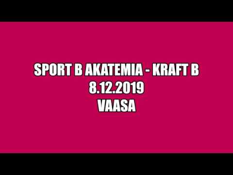 Sport B Akatemia - Kraft B 8.12.2019 Vaasa