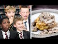 British Highschoolers Try Biscuits And Gravy For The First Time
