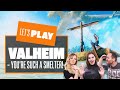 Let's Play Valheim - INTO THE BARROW MOUNDS Valheim PC gameplay