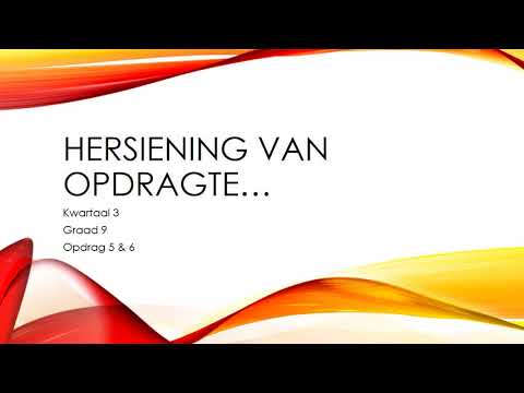 TEGNOLOGIE GRAAD 9: 13 Augustus 2020 - periode 1 (13091)