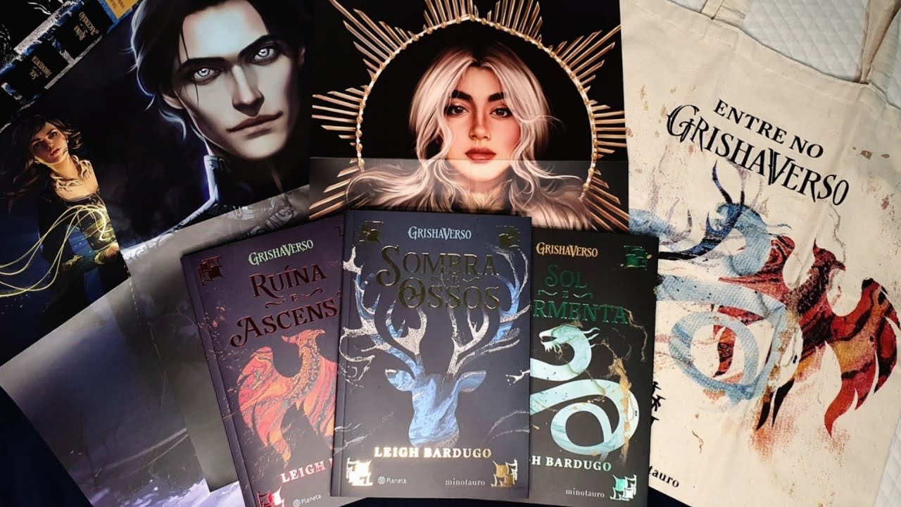 BOX TRILOGIA GRISHA | UNBOXING ASMR 4K