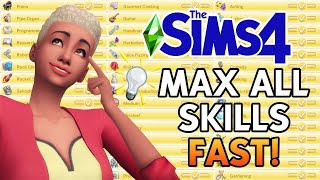 How To MAXIMIZE Skill Gain in The Sims 4! 💡 (2021)