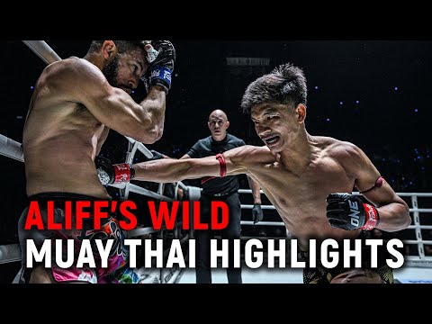 Aliff Is a SAVAGE 👊 Best Muay Thai Highlights