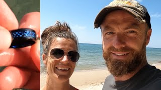 Metal Detecting Petoskey Michigan - RING Found In The Water At Petoskey State Park!