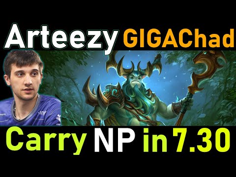 Arteezy GIGAChad Carry NP in 7.30