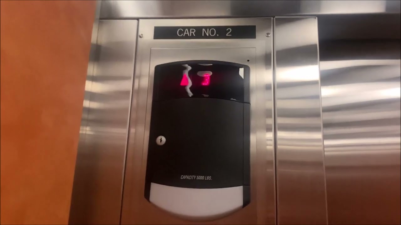 Schindler 330A Elevator at NASA Kennedy Space Center Atlantis In Cape Canaveral Florida