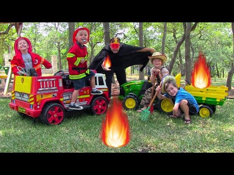 Little Heroes 8 - The Spark, The Fire Engine, The Tractor And The Farm Fire