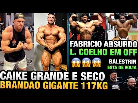 CAIKE ENORME E SECANDO - BRANDÃO SHAPE ATUAL - FABRICIO RUMO AO SUPER SHOW - BALESTRIN DE VOLTA