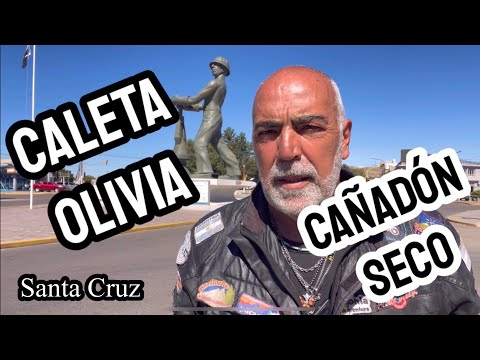 CALETA OLIVIA | CAÑADÓN SECO | Santa Cruz | en moto por Argentina