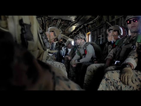 Reserve Marines provide helicopter support during Exercise Raven 22-2