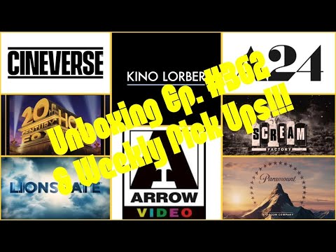 Unboxing Folge #362 & Wöchentliche Neuzugänge 28.10.25 (Cineverse, Scream Factory, A24, Kino, Arr...
