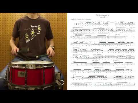 C.Wilcoxon solo 148 スネアルーディメンツ