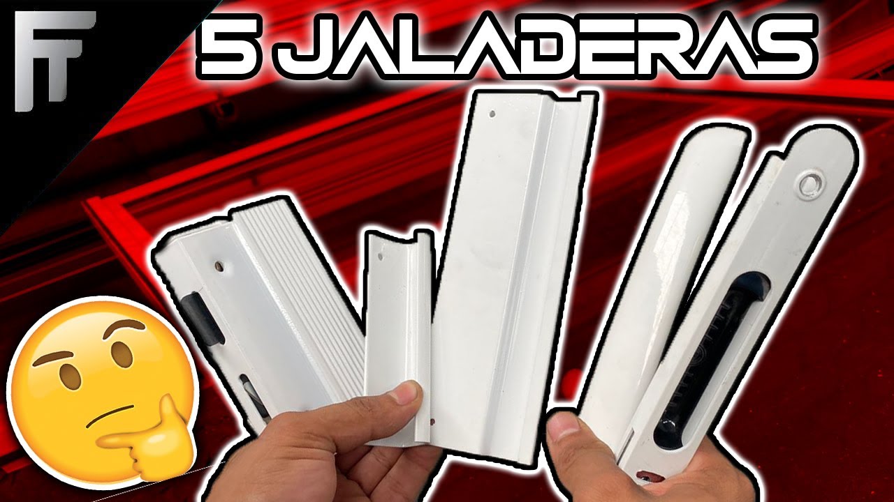5 Tipos de jaladeras para tus ventanas de aluminio