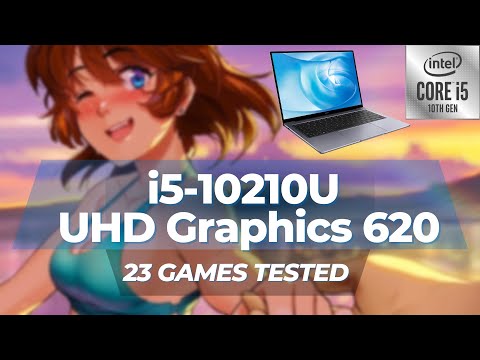 Intel Core i5-10210U \ UHD Graphics 620 \ 23 GAMES TESTED IN 10/2022 (8GB RAM)