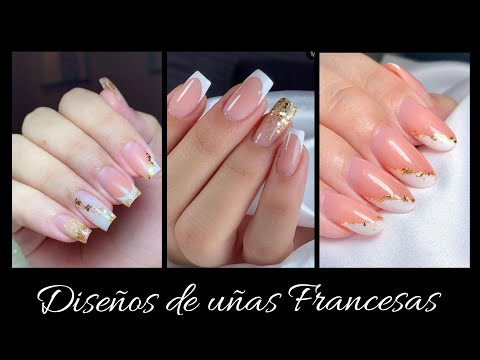 DISEÑOS DE UÑAS FRANCÉS #UÑASFRENCHS #uñas2022 #diseñosdeuñas #uñasdecoradas #uñasnaturales  #trends