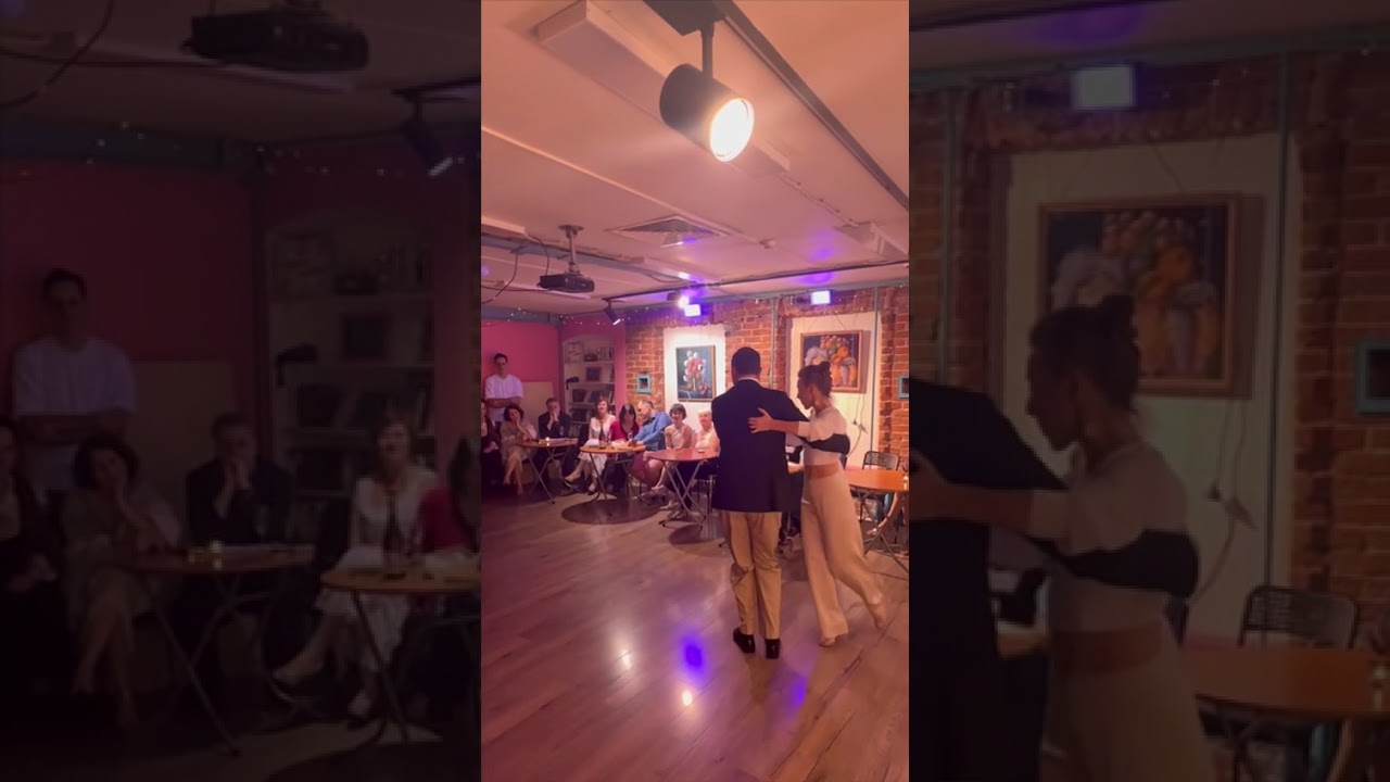 Mila Vigdorova and Dmitrii Mokeev #miladimatangopro #tangoargentino #tangosalerno #tangovals