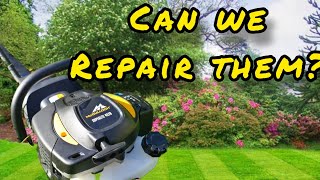 Repair on a mcculloch superlite 4528  hedge trimmer part one