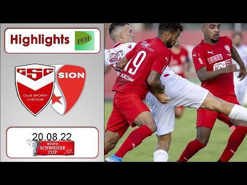 Highlights: SC Chenois vs FC Sion (20.08.22)