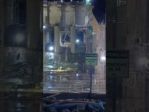 Construção de uma UHE em GO Caçu