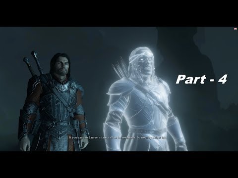 Middle Earth Shadow of War Walkthrough Gameplay Part 4 - Baranor No Commentary (4K Ultra setting)