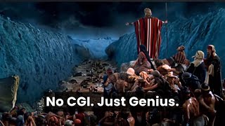 How They Parted the Red Sea in 1956 (No CGI!)