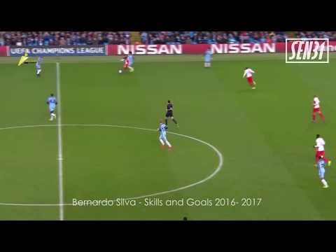 Bernardo Silva Skills and Goals 2016  2017 fine