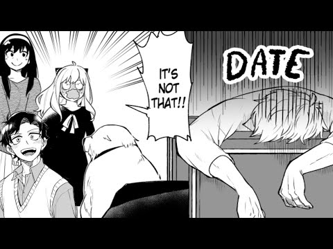 Loid Discovers Anya's Date | Anya x Damian Comic Dub | Spy x Family (ft. Bond)