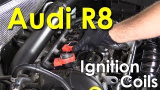 Audi R8 (Red) Ignition Coil DIY on a 2.0t TSI
