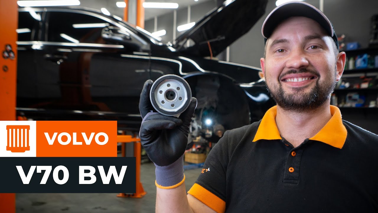 Comment changer : huile moteur et filtre huile sur Volvo V70 BW - Guide de remplacement