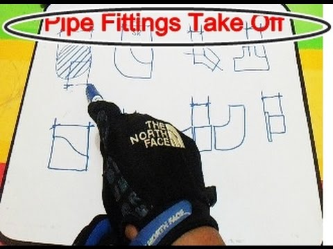 Piping Dimension NPS 3 inch 80 mm Pipe and Fittings Take Off