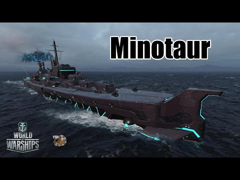 World of Warships: Minotaur is a lot of Fun