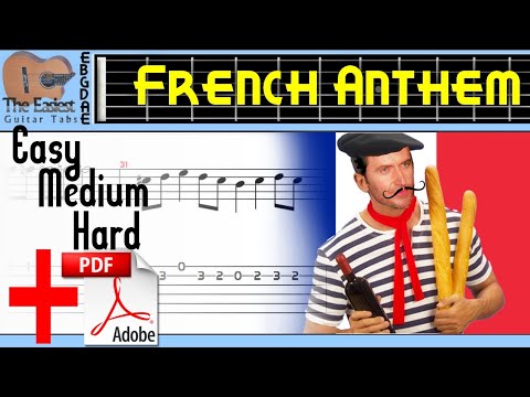 French National Anthem Guitar Tab