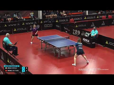 (凱彤即時戰報) 黃凱彤 (Hong Kong China) vs Nicole ARLIA (Italy).