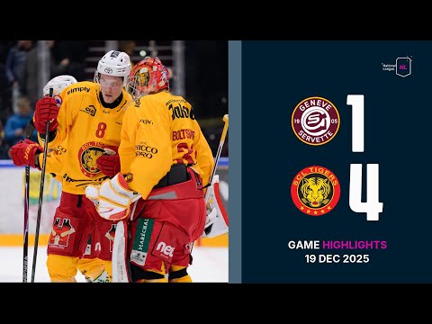 Genève-Servette HC vs. SCL Tigers - Game Highlights