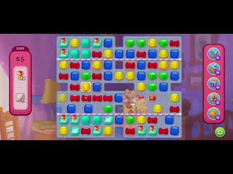 Super Hard Level-3599 of HomeScapes Fail with Super Rainbow Ball